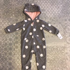 Carter’s fleece one piece